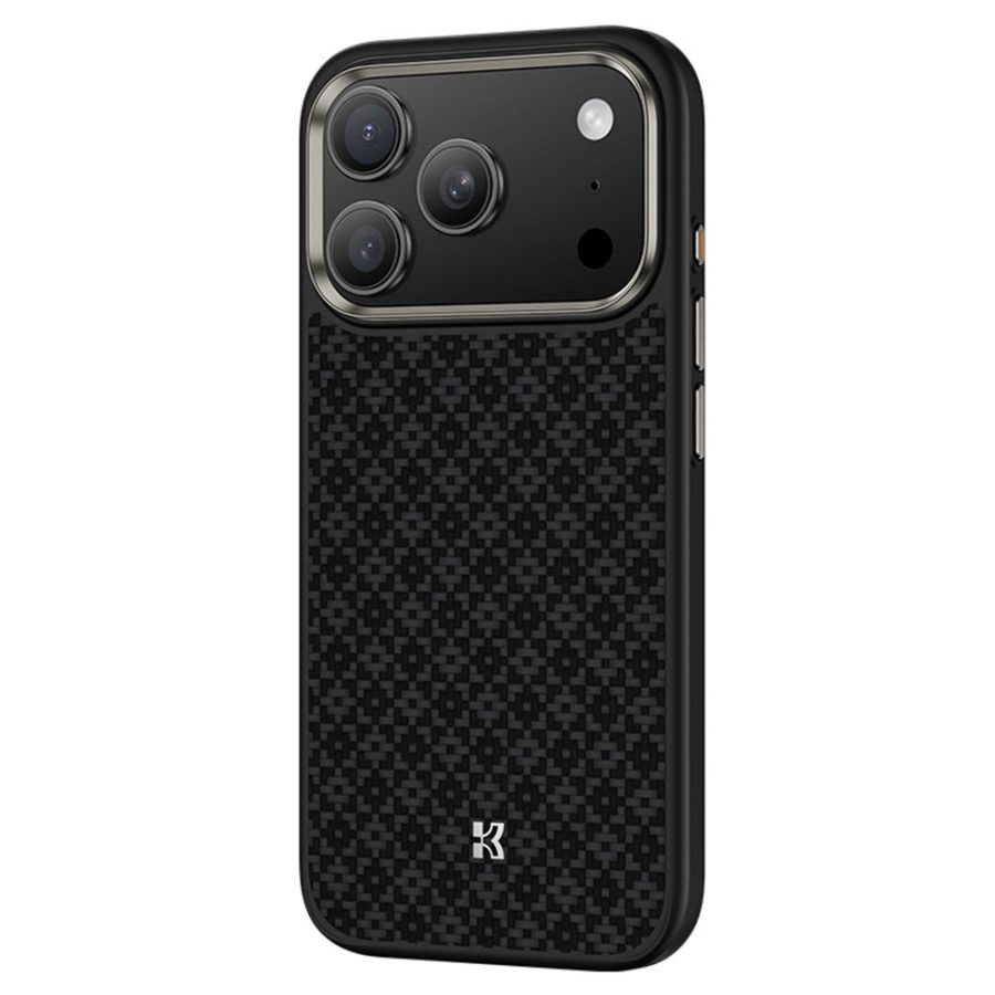 BENKS Y2 For iPhone 17 Pro Case Kevlar Aramid Fiber Weave Texture Phone Cover Compatible with MagSafe As Shown iPhone 17 Pro by The Case Factory
