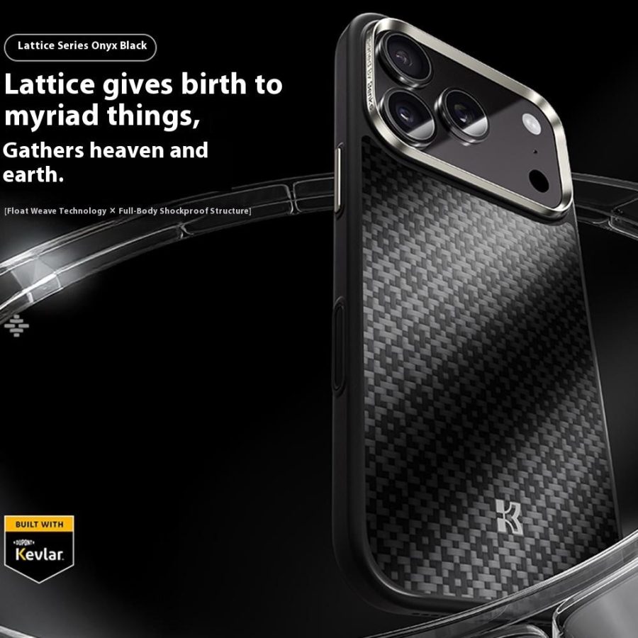 BENKS Y2 For iPhone 17 Pro Max Case Kevlar Aramid Fiber Weave Texture Phone Cover Compatible with MagSafe by The Case Factory