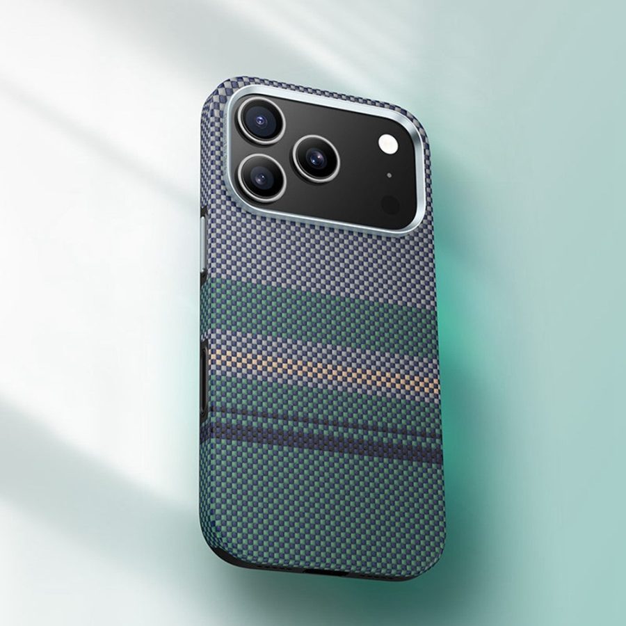 BENKS For iPhone 17 Pro Magnetic Case Kevlar Fiber Phone Back Cover Floating Weave Design by The Case Factory