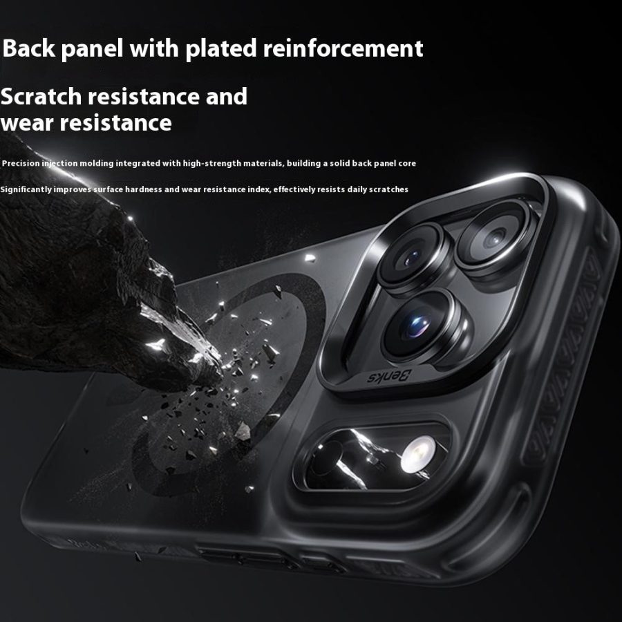 6601182692A-4 BENKS For iPhone 17 Pro Max Case PC + TPU Matte Magnetic Phone Cover Compatible with MagSafe by The Case Factory
