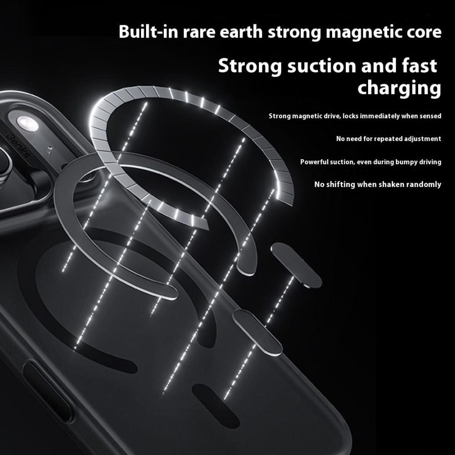 6601182692A-5 BENKS For iPhone 17 Pro Max Case PC + TPU Matte Magnetic Phone Cover Compatible with MagSafe by The Case Factory