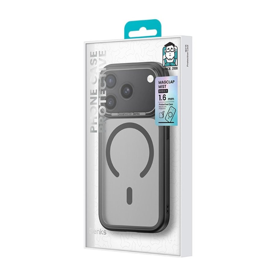 BENKS For iPhone 17 Pro Max Magnetic Case Skin Feel TPU + PC Phone Cover Compatible with MagSafe by The Case Factory