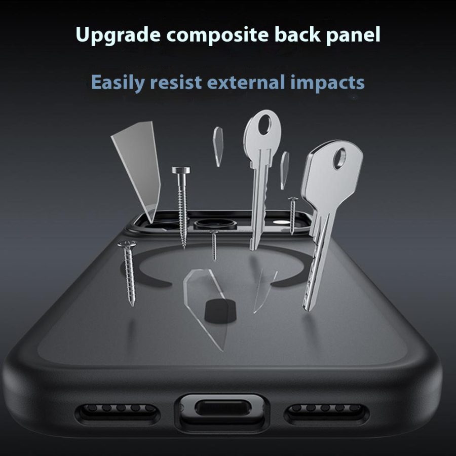 BENKS For iPhone 17 Pro Max Magnetic Case Skin Feel TPU + PC Phone Cover Compatible with MagSafe by The Case Factory