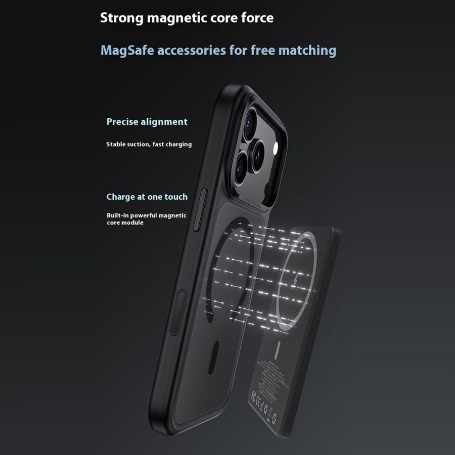 BENKS For iPhone 17 Pro Max Magnetic Case Skin Feel TPU + PC Phone Cover Compatible with MagSafe by The Case Factory