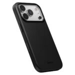 BENKS Q2 For iPhone 17 Pro Max Mircrofiber Leather + PC + Silicone Phone Case Compatible with MagSafe Black iPhone 17 Pro Max by The Case Factory