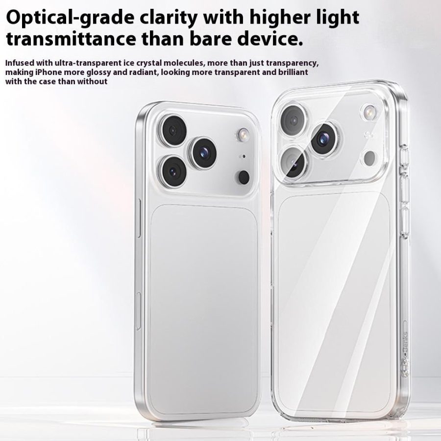 6601182710A-2 BENKS For iPhone 17 Pro Max Case Ultra Thin Naked-like Clear PC Phone Cover by The Case Factory