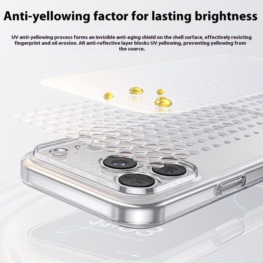 6601182710A-3 BENKS For iPhone 17 Pro Max Case Ultra Thin Naked-like Clear PC Phone Cover by The Case Factory
