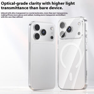 BENKS For iPhone 17 Pro Magnetic Case Ultra Thin Naked-like Clear PC Phone Cover Compatible with MagSafe by The Case Factory
