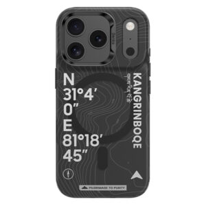 BENKS D1 for iPhone 17 Pro Max Case Kangrinboqe Geographic Coordinate TPU TPE PC Phone Cover Compatible with MagSafe As Shown iPhone 17 Pro Max by The Case Factory