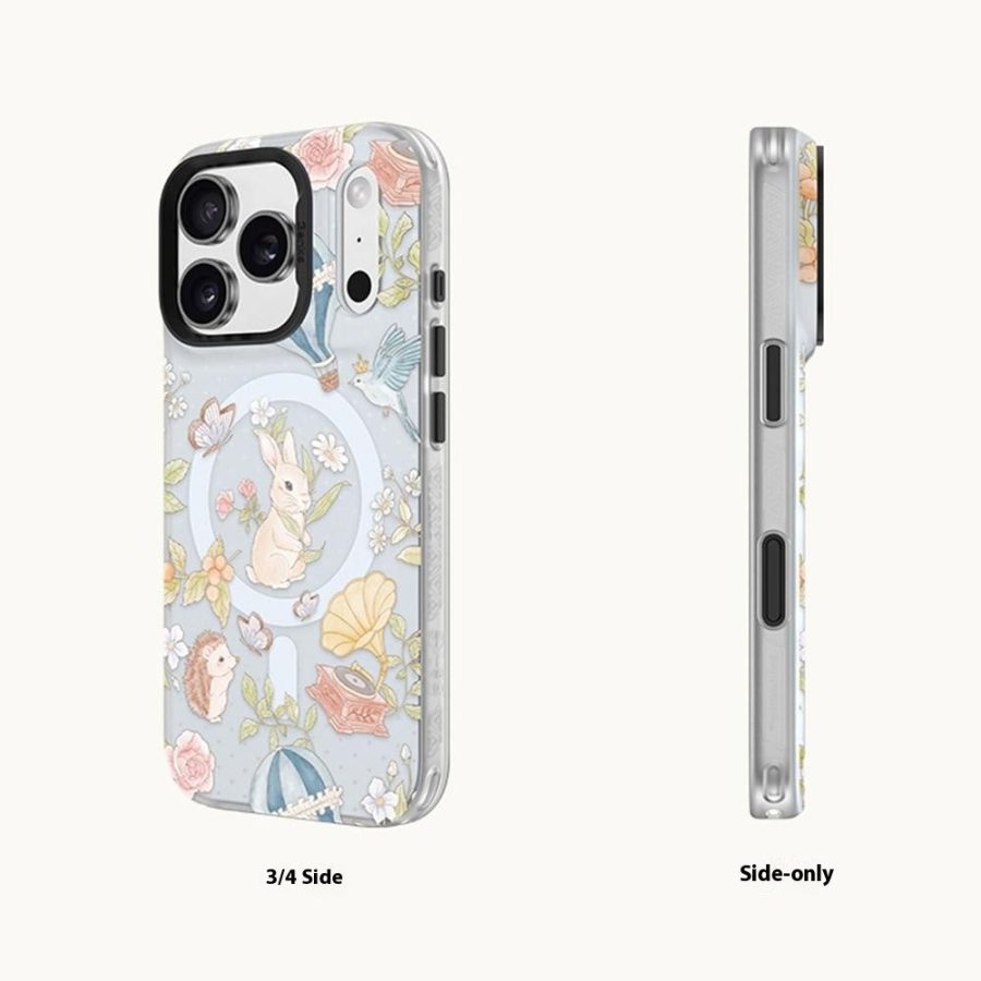 BENKS D1 for iPhone 17 Pro Max Magnetic Case Garden Series TPU TPE PC Phone Cover Compatible with MagSafe by The Case Factory
