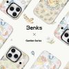 BENKS D1 for iPhone 17 Pro Max Magnetic Case Garden Series TPU TPE PC Phone Cover Compatible with MagSafe by The Case Factory