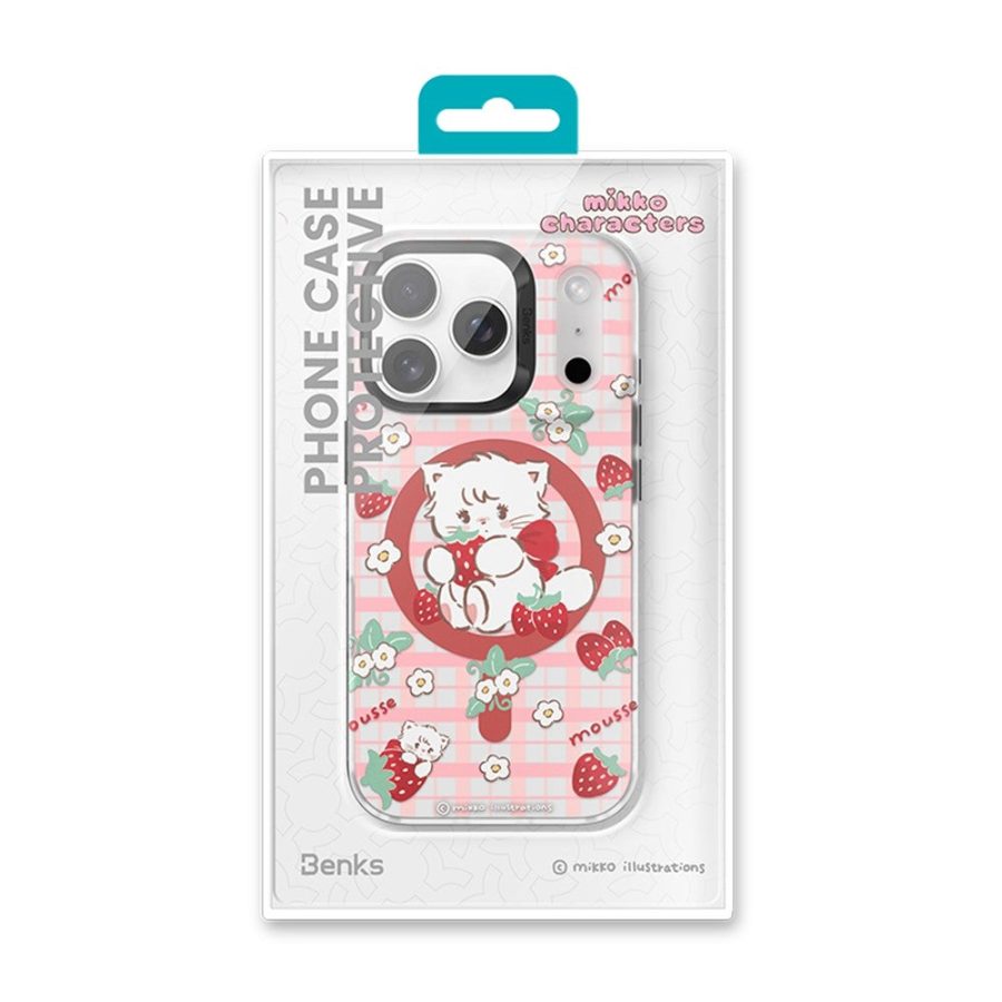 BENKS D1 for iPhone 17 Pro Cartoon Animal TPU TPE PC Phone Cover Compatible with MagSafe by The Case Factory