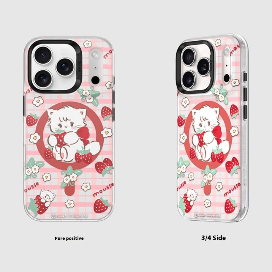 BENKS D1 for iPhone 17 Pro Max Cartoon Animal TPU TPE PC Phone Cover Compatible with MagSafe by The Case Factory