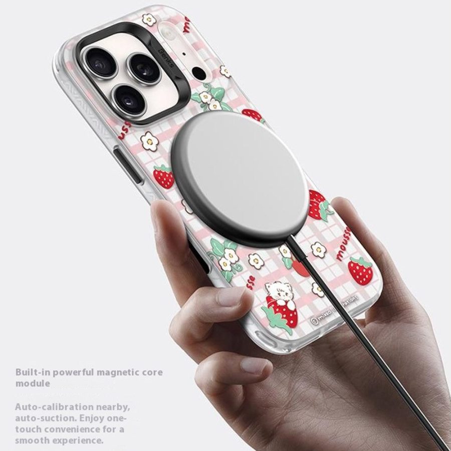 BENKS D1 for iPhone 17 Pro Max Cartoon Animal TPU TPE PC Phone Cover Compatible with MagSafe by The Case Factory