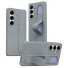 6601184046C-1 For Samsung Galaxy S25 FE Case Customizable Smart Key Control Wristband Kickstand PC + Silicone Phone Cover Dark Grey Galaxy S25 FE by The Case Factory