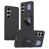 6601184046E-1 For Samsung Galaxy S25 FE Case Customizable Smart Key Control Wristband Kickstand PC + Silicone Phone Cover Black Galaxy S25 FE by The Case Factory
