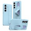 6601184046F-1 For Samsung Galaxy S25 FE Case Customizable Smart Key Control Wristband Kickstand PC + Silicone Phone Cover Blue Galaxy S25 FE by The Case Factory