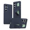 For Samsung Galaxy S24+ Case Customizable Smart Key Control Wristband Kickstand PC + Silicone Phone Cover Sapphire Galaxy S24+ by The Case Factory