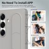 For Samsung Galaxy S24+ Case Customizable Smart Key Control Wristband Kickstand PC + Silicone Phone Cover by The Case Factory