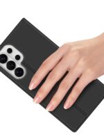 DUX DUCIS Skin Pro Series For Samsung Galaxy S26 Ultra Case Leather Stand Cover Card Holder (Non-magnetic) by The Case Factory