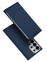 DUX DUCIS Skin Pro Series For Samsung Galaxy S26 Ultra Case Leather Stand Cover Card Holder (Non-magnetic) Blue Galaxy S26 Ultra by The Case Factory