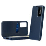 For Samsung Galaxy S26 Ultra Case with Card Holder Smart View Window Leather Phone Cover Sapphire Galaxy S26 Ultra by The Case Factory