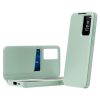 6601197268F-1 For Samsung Galaxy S26 Ultra Case with Card Holder Smart View Window Leather Phone Cover Light Green Galaxy S26 Ultra by The Case Factory
