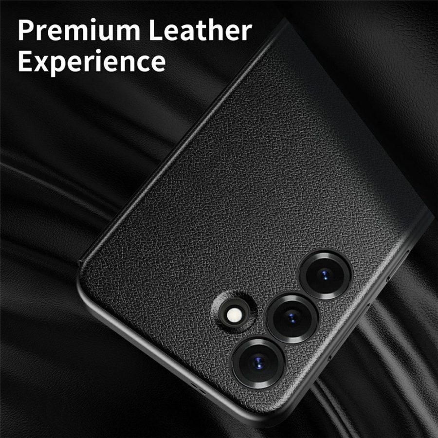 6601198408A-4 For Samsung Galaxy S25+ Case Smart View Window Leather Phone Cover by The Case Factory