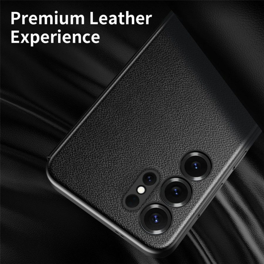 For Samsung Galaxy S22 Ultra 5G Case Smart View Window Leather Phone Cover by The Case Factory