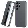 6601198411B-1 For Samsung Galaxy S24 Ultra Case Smart View Window Leather Phone Cover Grey Galaxy S24 Ultra by The Case Factory