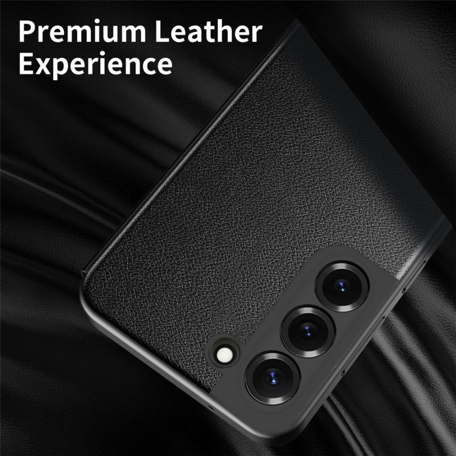 6601198971A-4 For Samsung Galaxy S22+ 5G Case Smart View Window Leather Phone Cover by The Case Factory