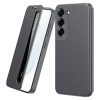 6601198971B-1 For Samsung Galaxy S22+ 5G Case Smart View Window Leather Phone Cover Grey Galaxy S22+ by The Case Factory