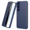 6601198971C-1 For Samsung Galaxy S22+ 5G Case Smart View Window Leather Phone Cover Sapphire Galaxy S22+ by The Case Factory