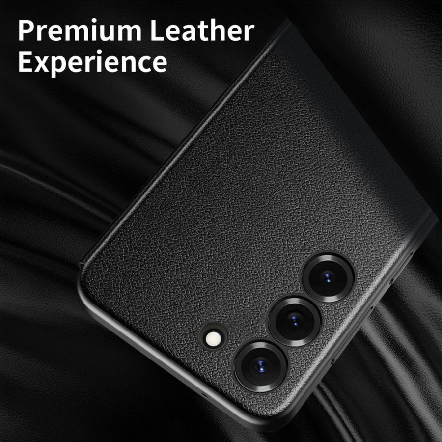 For Samsung Galaxy S23+ Case Smart View Window Leather Phone Cover by The Case Factory