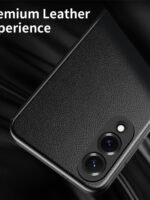 For Samsung Galaxy S25 Edge Case Smart View Window Leather Phone Cover by The Case Factory