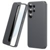 6601198976B-1 For Samsung Galaxy S26 Ultra Case Smart View Window Leather Phone Cover Grey Galaxy S26 Ultra by The Case Factory