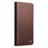 6601199205A-5 QIALINO For Samsung Galaxy S26+ Wallet Case Matte Genuine Leather Flip Phone Cover by The Case Factory