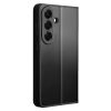 6601199206A-4 QIALINO For Samsung Galaxy S26 / S26 Pro Wallet Case Matte Genuine Leather Flip Phone Cover by The Case Factory