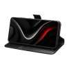 6601199336A-2 QIALINO For Samsung Galaxy S26 Wallet Case Waxy Genuine Leather Magnetic Closure Flip Phone Cover by The Case Factory
