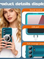 REDPEPPER For Samsung Galaxy S26 IP68 Waterproof Case Clear Magnetic Phone Cover by The Case Factory