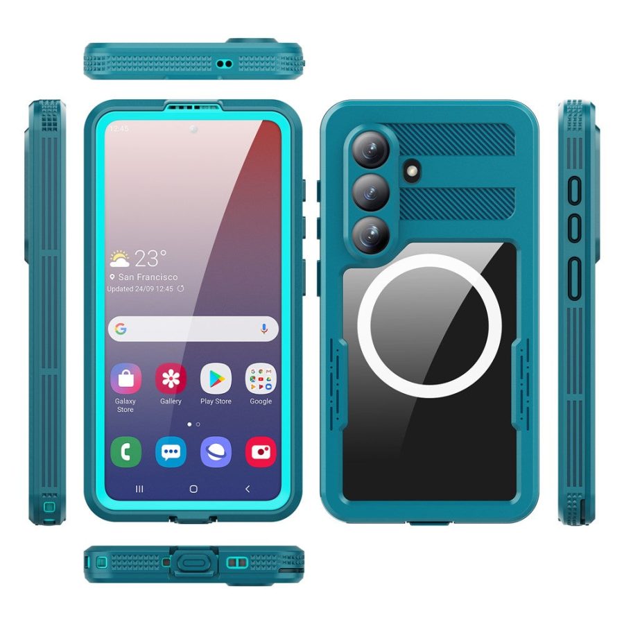 6601199422A-15 REDPEPPER For Samsung Galaxy S26 IP68 Waterproof Case Clear Magnetic Phone Cover by The Case Factory