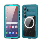 REDPEPPER For Samsung Galaxy S26 IP68 Waterproof Case Clear Magnetic Phone Cover Blue Galaxy S26 by The Case Factory