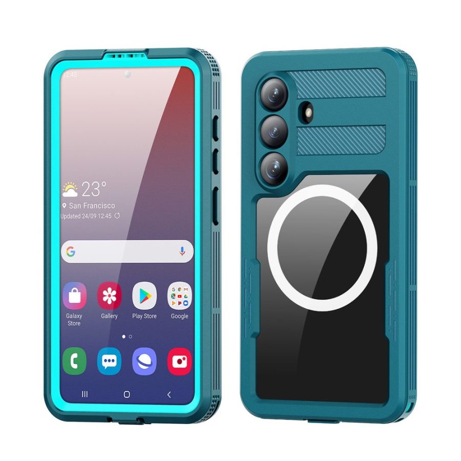6601199422A-2 REDPEPPER For Samsung Galaxy S26 IP68 Waterproof Case Clear Magnetic Phone Cover by The Case Factory
