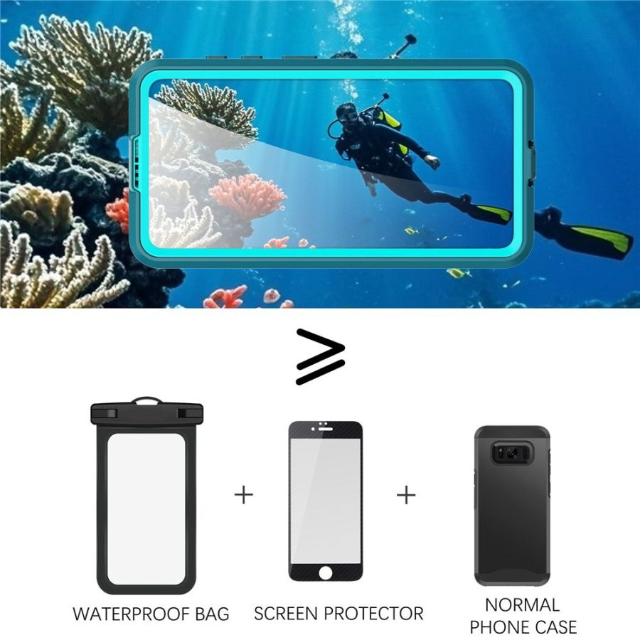 6601199422A-3 REDPEPPER For Samsung Galaxy S26 IP68 Waterproof Case Clear Magnetic Phone Cover by The Case Factory