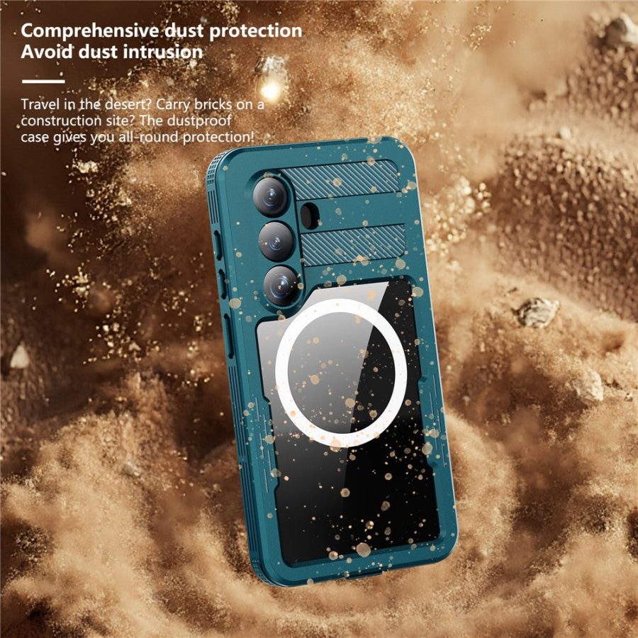 6601199422A-4 REDPEPPER For Samsung Galaxy S26 IP68 Waterproof Case Clear Magnetic Phone Cover by The Case Factory