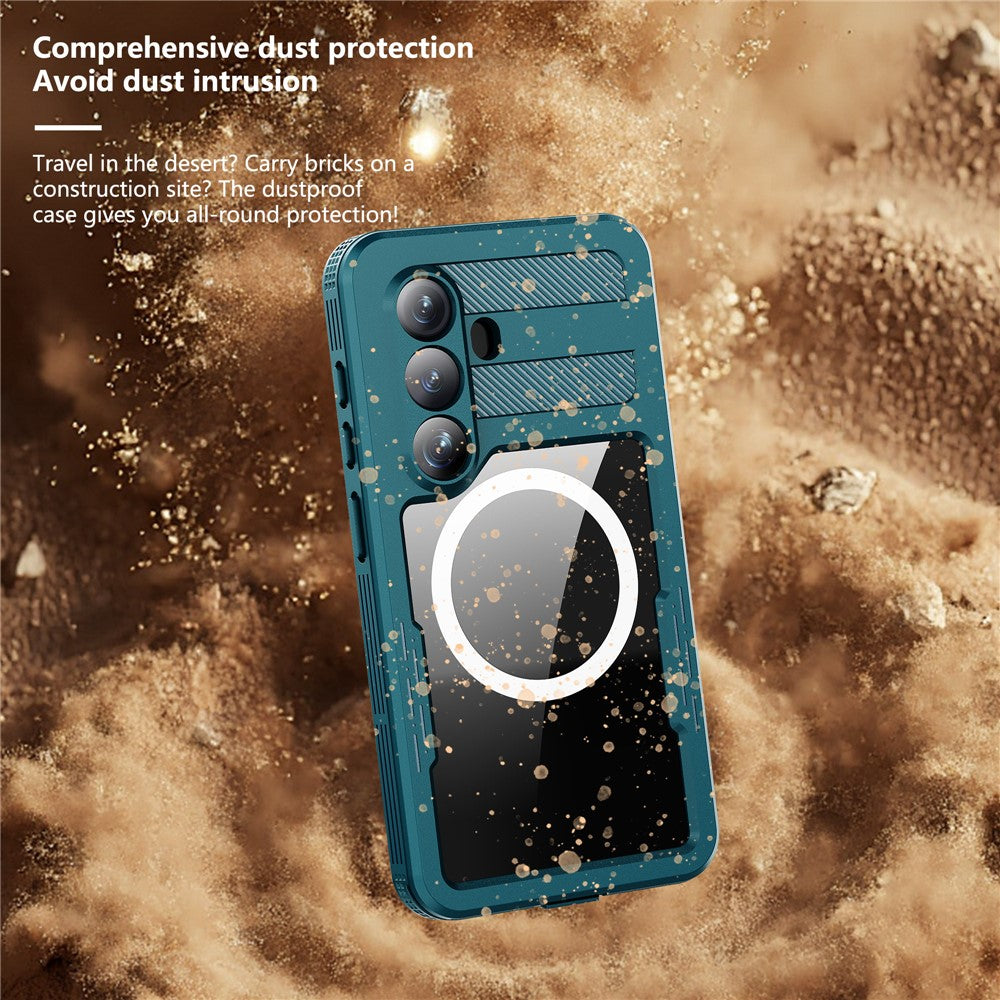 REDPEPPER For Samsung Galaxy S26 IP68 Waterproof Case Clear Magnetic Phone Cover by The Case Factory