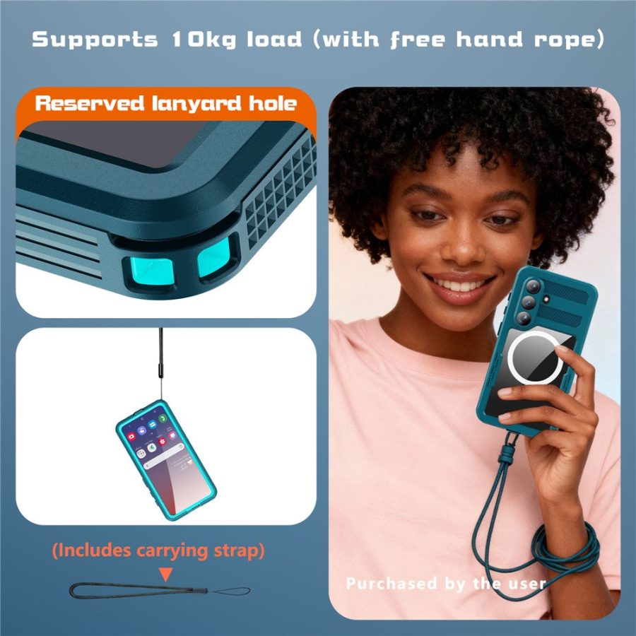 6601199422A-9 REDPEPPER For Samsung Galaxy S26 IP68 Waterproof Case Clear Magnetic Phone Cover by The Case Factory