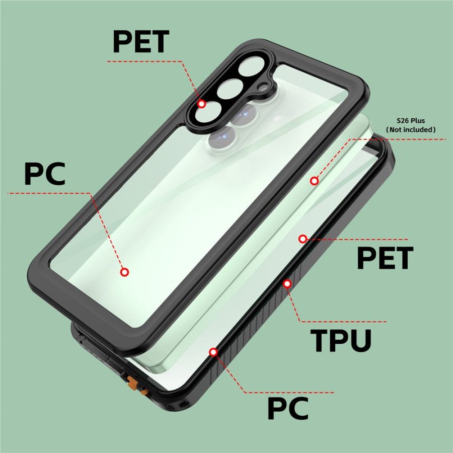 6601199423A-5 REDPEPPER FS Series For Samsung Galaxy S26+ Waterproof Case IP68 Shockproof Phone Cover by The Case Factory