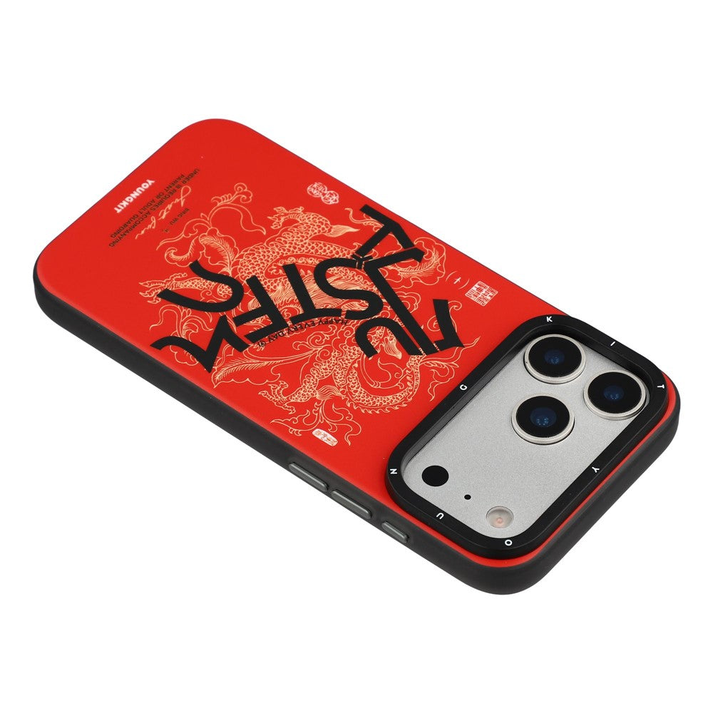 YOUNGKIT Loong Horse Spirit Series For iPhone 17 Pro Max Magnetic Case Skin Touch TPU PC Phone Cover by The Case Factory