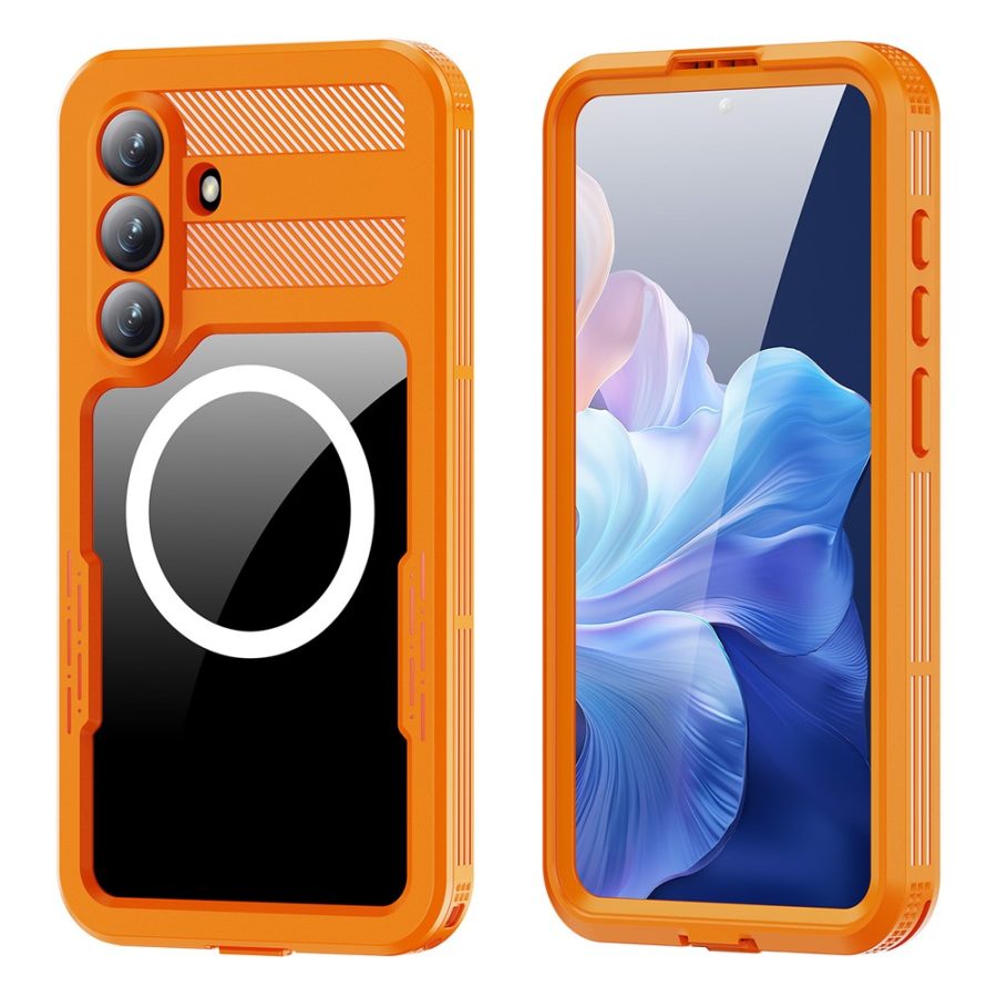 6601200601A-1 REDPEPPER For Samsung Galaxy S26+ IP68 Waterproof Case Clear Magnetic Phone Cover by The Case Factory